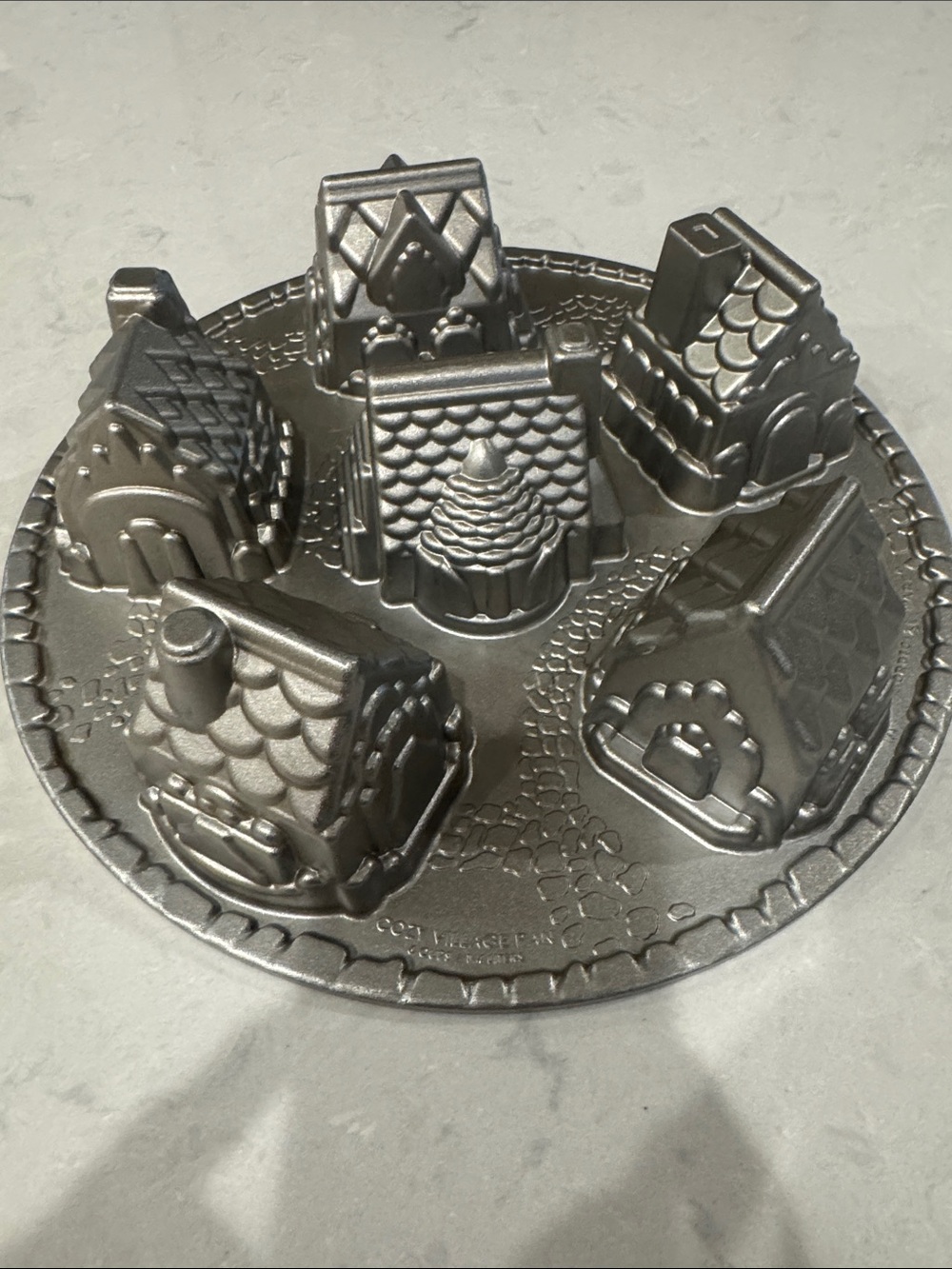 Nordic Ware Cozy Village Pan - Silver Holiday Bakeware